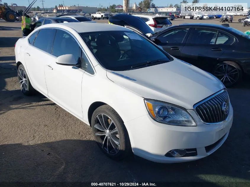 2017 Buick Verano Sport Touring VIN: 1G4PR5SK4H4107164 Lot: 40707621