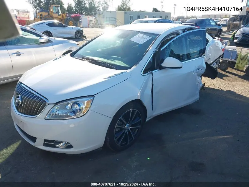 2017 Buick Verano Sport Touring VIN: 1G4PR5SK4H4107164 Lot: 40707621