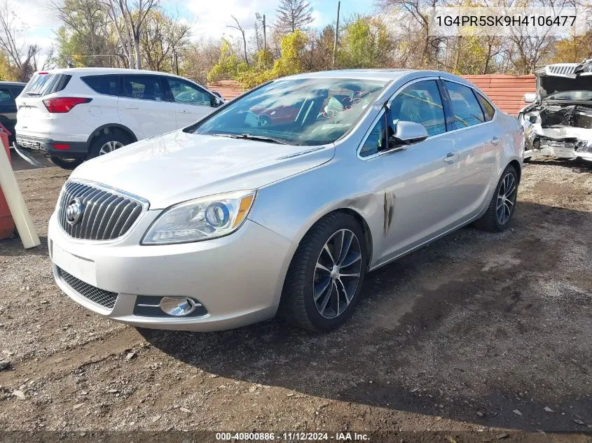 1G4PR5SK9H4106477 2017 Buick Verano Sport Touring