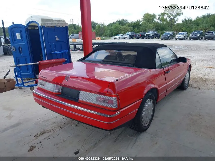 1993 Cadillac Allante VIN: 1G6VS3394PU128842 Lot: 40262339