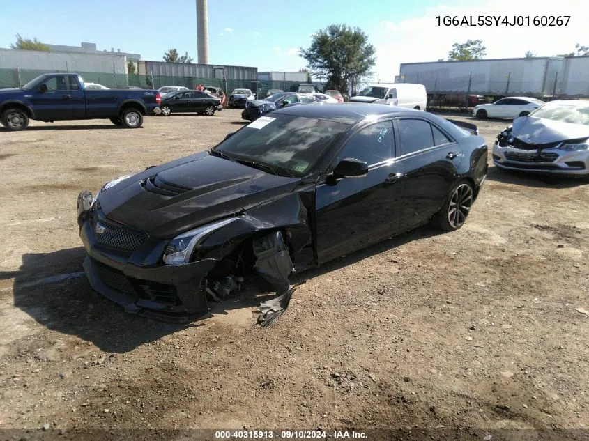 2018 Cadillac Ats-V VIN: 1G6AL5SY4J0160267 Lot: 40315913