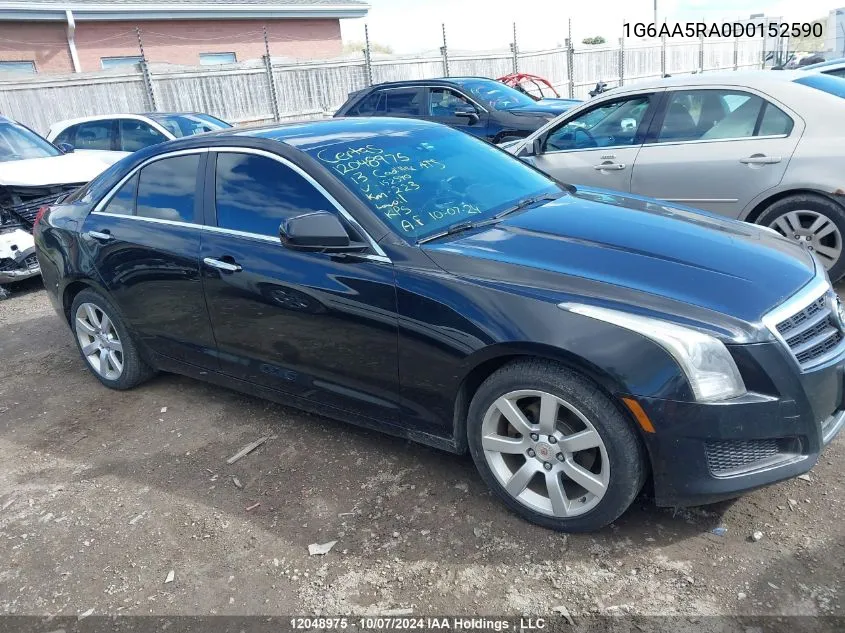 2013 Cadillac Ats VIN: 1G6AA5RA0D0152590 Lot: 12048975