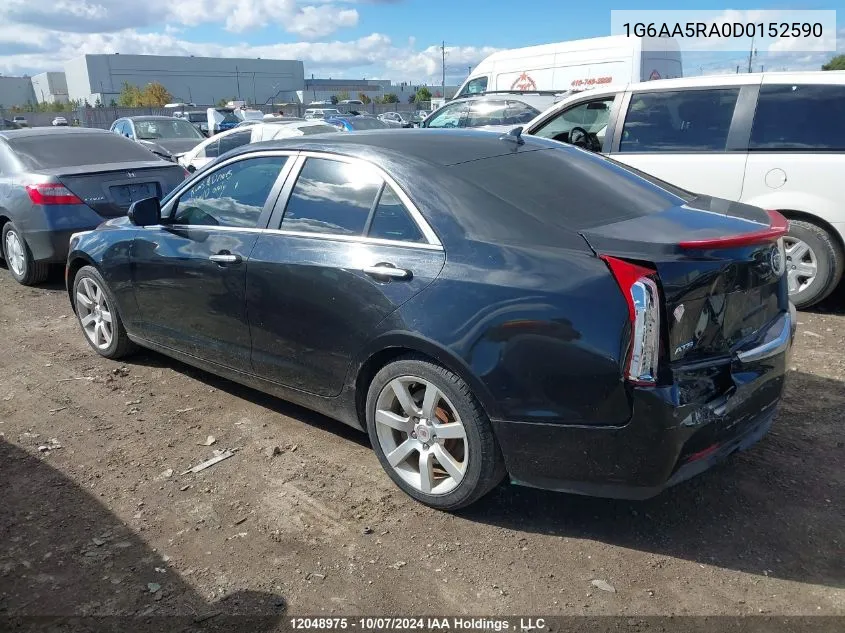 2013 Cadillac Ats VIN: 1G6AA5RA0D0152590 Lot: 12048975