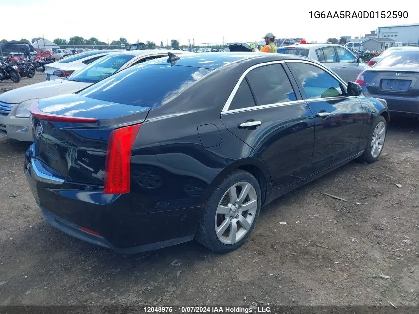 2013 Cadillac Ats VIN: 1G6AA5RA0D0152590 Lot: 12048975