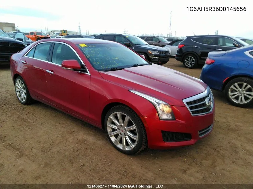 2013 Cadillac Ats VIN: 1G6AH5R36D0145656 Lot: 12143627