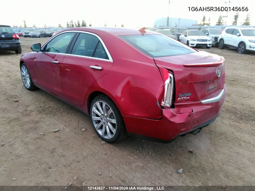 2013 Cadillac Ats VIN: 1G6AH5R36D0145656 Lot: 12143627