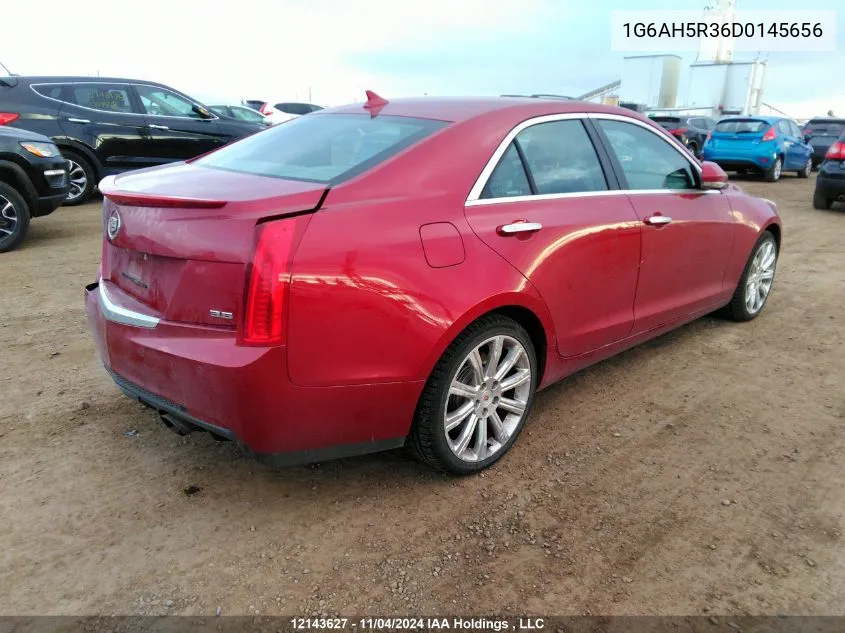 2013 Cadillac Ats VIN: 1G6AH5R36D0145656 Lot: 12143627