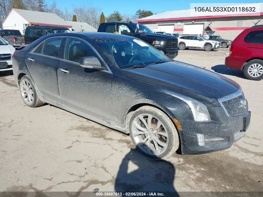 2013 Cadillac Ats Premium VIN: 1G6AL5S3XD0118632 Lot: 38687613