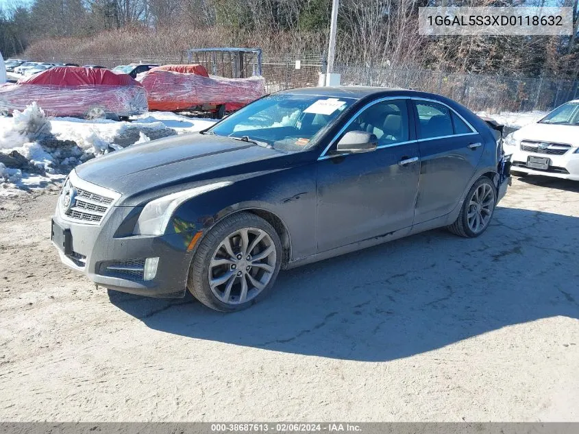 2013 Cadillac Ats Premium VIN: 1G6AL5S3XD0118632 Lot: 38687613