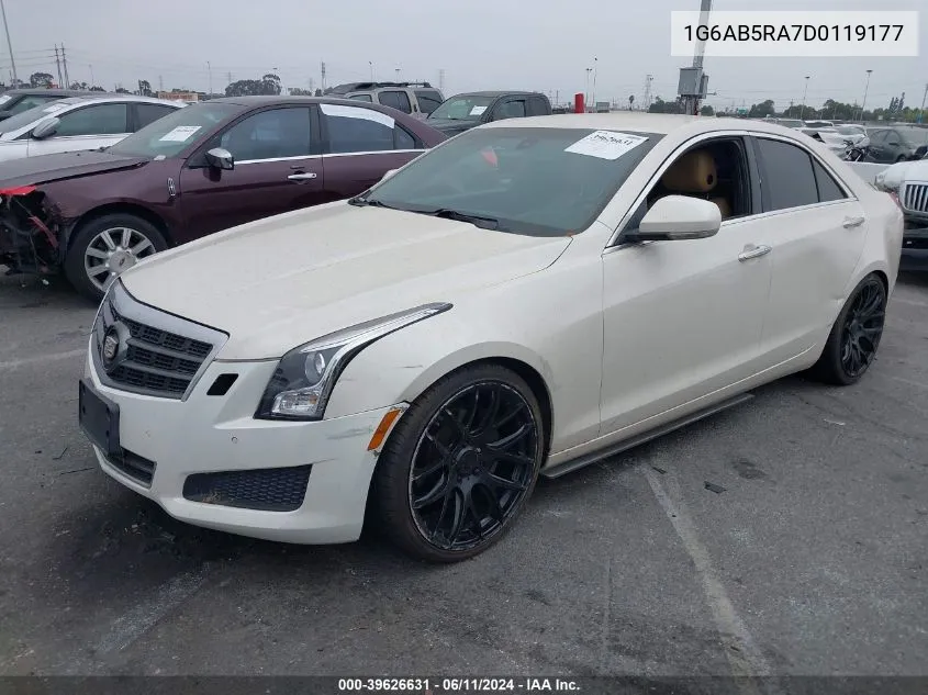 2013 Cadillac Ats Luxury VIN: 1G6AB5RA7D0119177 Lot: 39626631