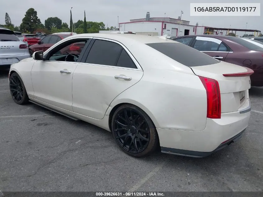 2013 Cadillac Ats Luxury VIN: 1G6AB5RA7D0119177 Lot: 39626631