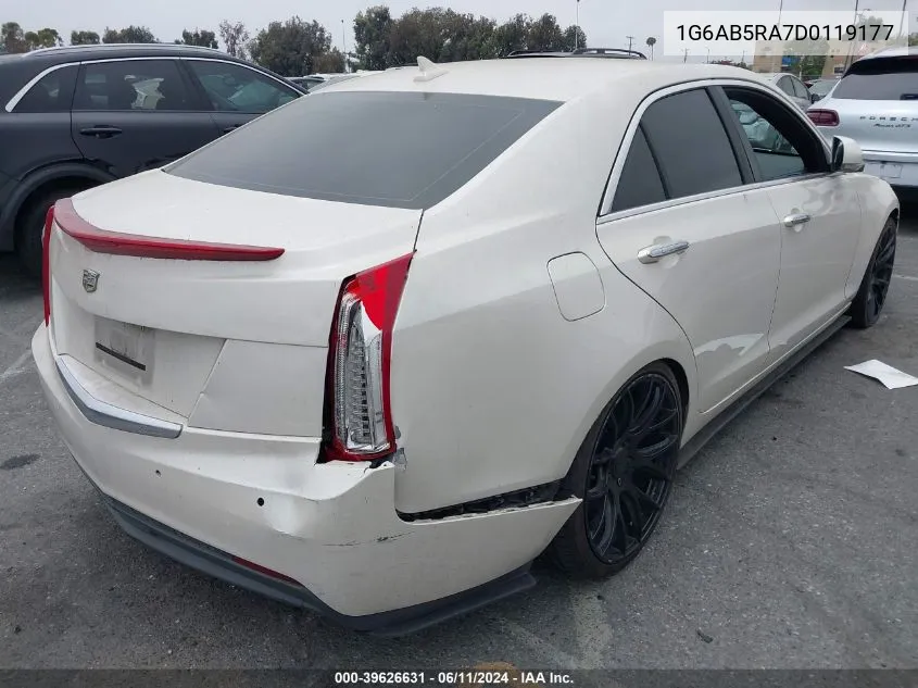 2013 Cadillac Ats Luxury VIN: 1G6AB5RA7D0119177 Lot: 39626631