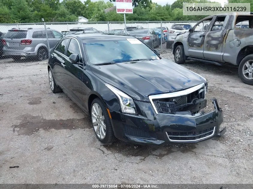 1G6AH5R3XD0116239 2013 Cadillac Ats Luxury