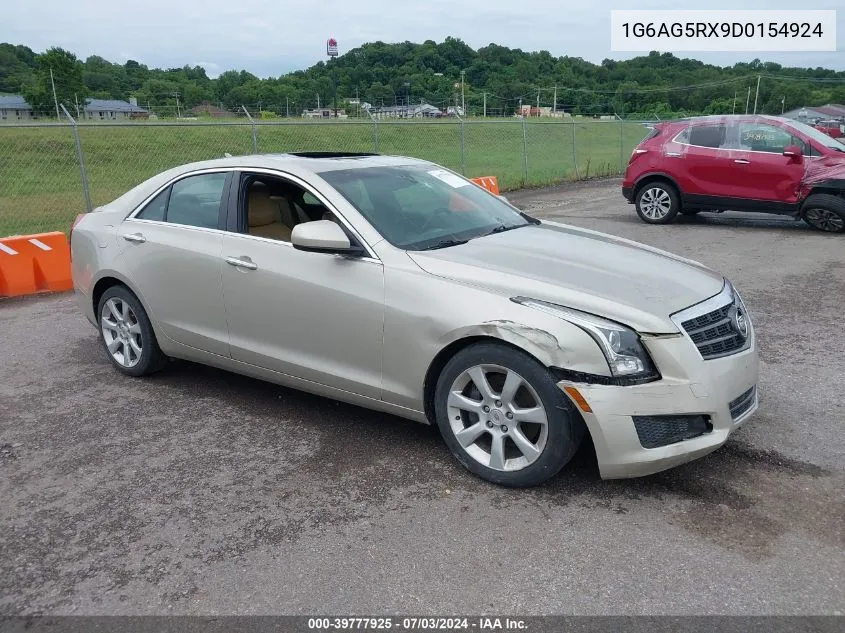 1G6AG5RX9D0154924 2013 Cadillac Ats Standard