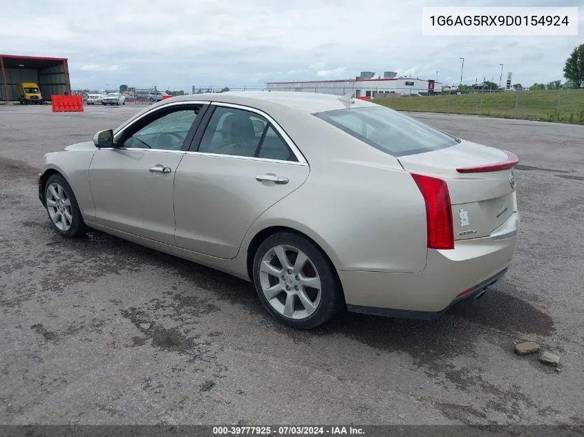 2013 Cadillac Ats Standard VIN: 1G6AG5RX9D0154924 Lot: 39777925