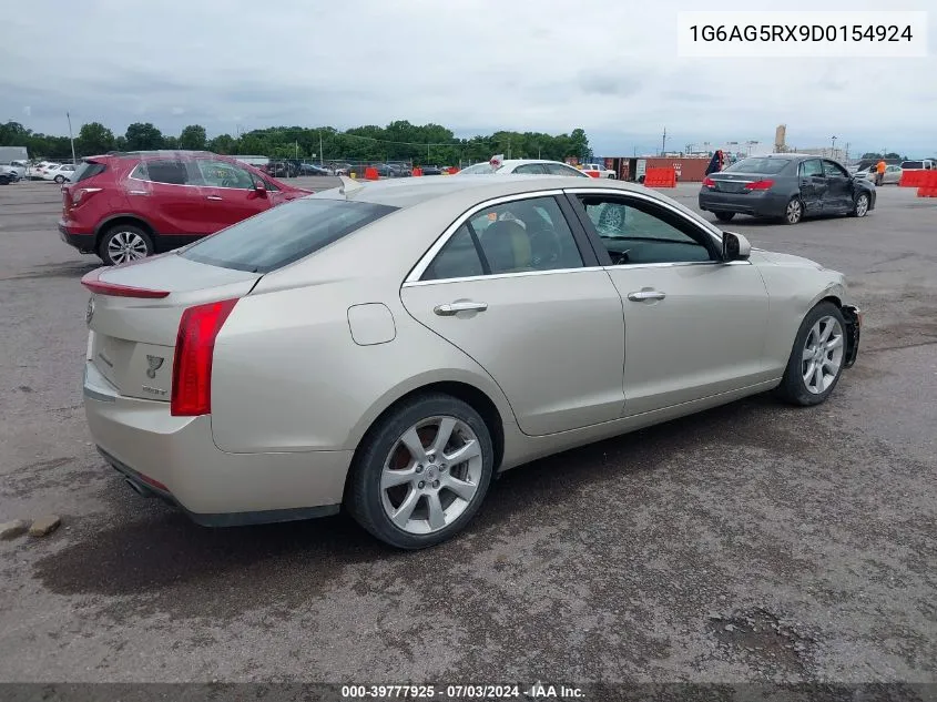 2013 Cadillac Ats Standard VIN: 1G6AG5RX9D0154924 Lot: 39777925