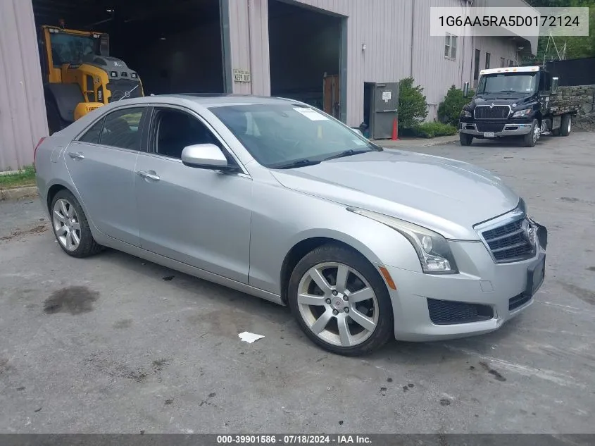 2013 Cadillac Ats Standard VIN: 1G6AA5RA5D0172124 Lot: 39901586