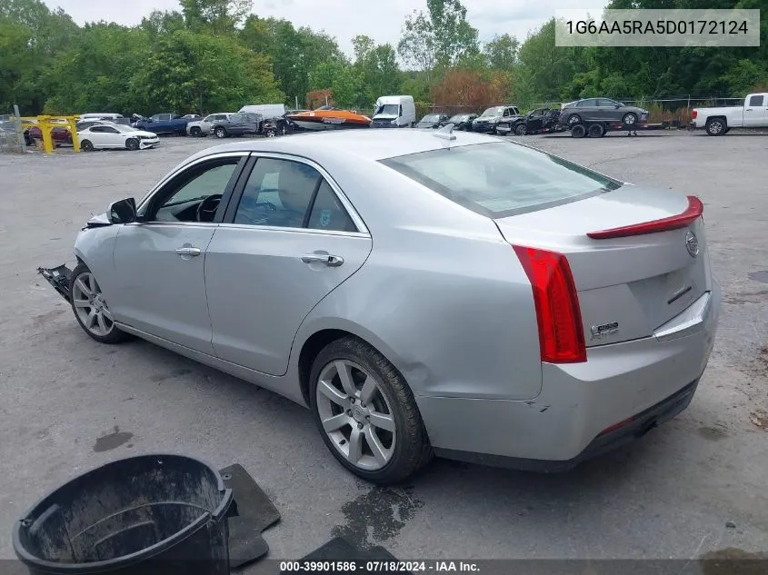 2013 Cadillac Ats Standard VIN: 1G6AA5RA5D0172124 Lot: 39901586