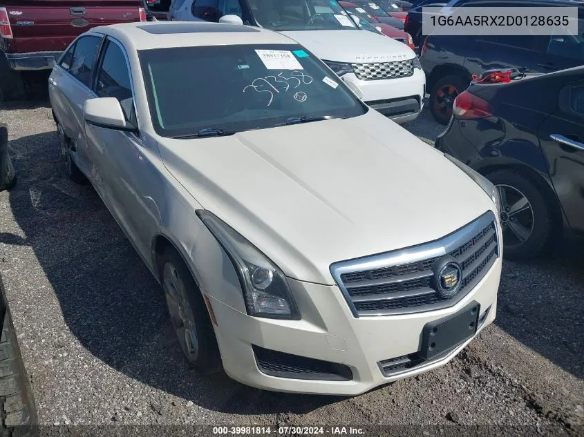 1G6AA5RX2D0128635 2013 Cadillac Ats Standard