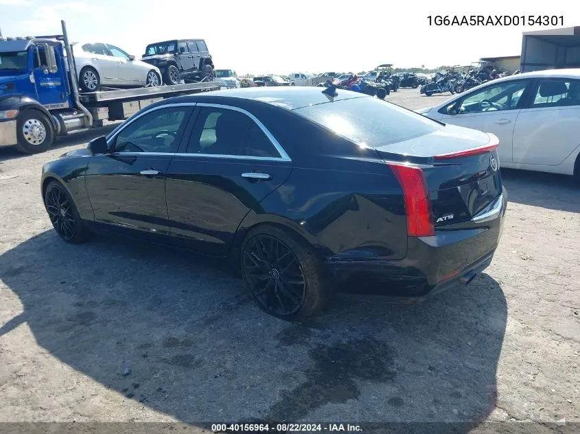 2013 Cadillac Ats Standard VIN: 1G6AA5RAXD0154301 Lot: 40156964