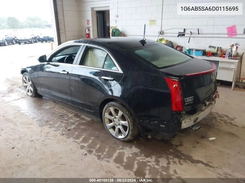 2013 Cadillac Ats Luxury VIN: 1G6AB5SA6D0115695 Lot: 40158128