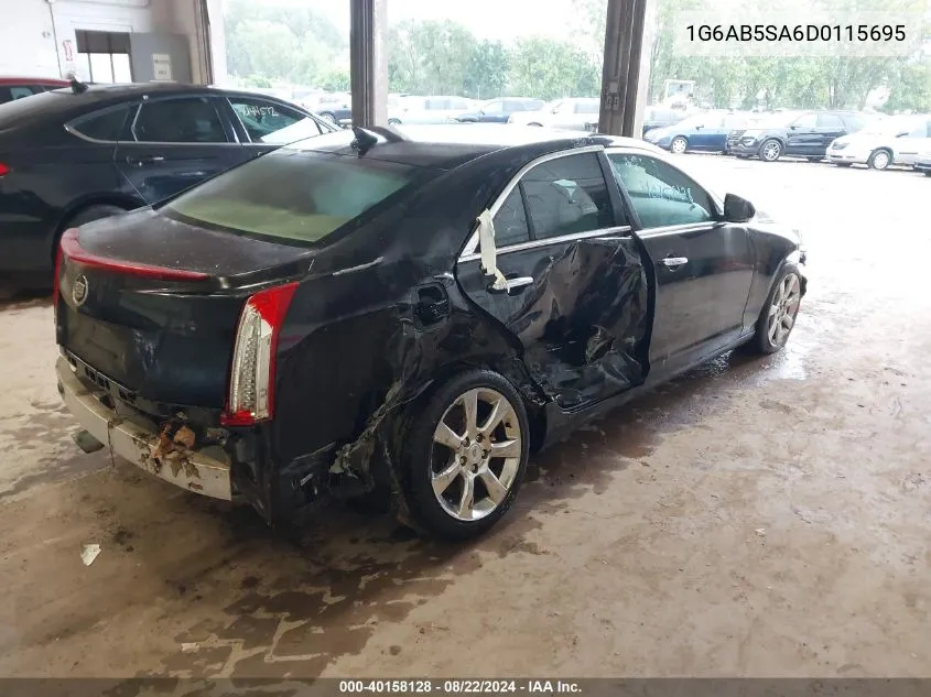 2013 Cadillac Ats Luxury VIN: 1G6AB5SA6D0115695 Lot: 40158128