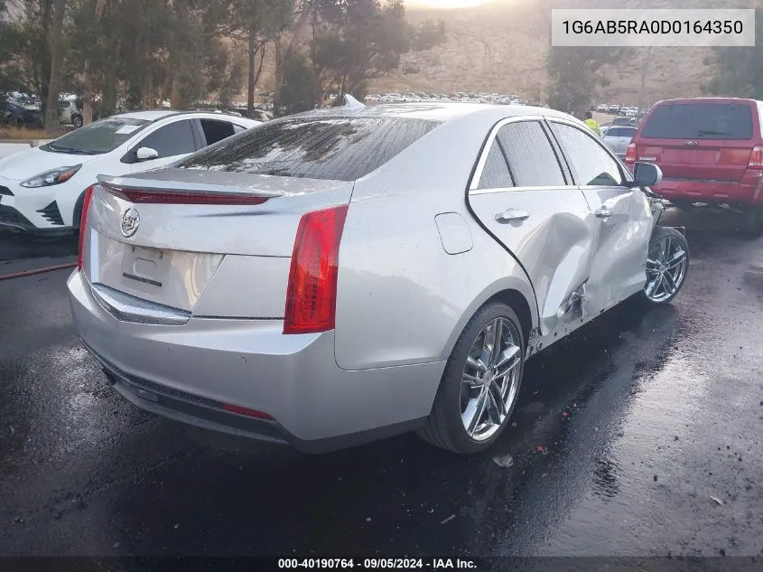 2013 Cadillac Ats Luxury VIN: 1G6AB5RA0D0164350 Lot: 40190764