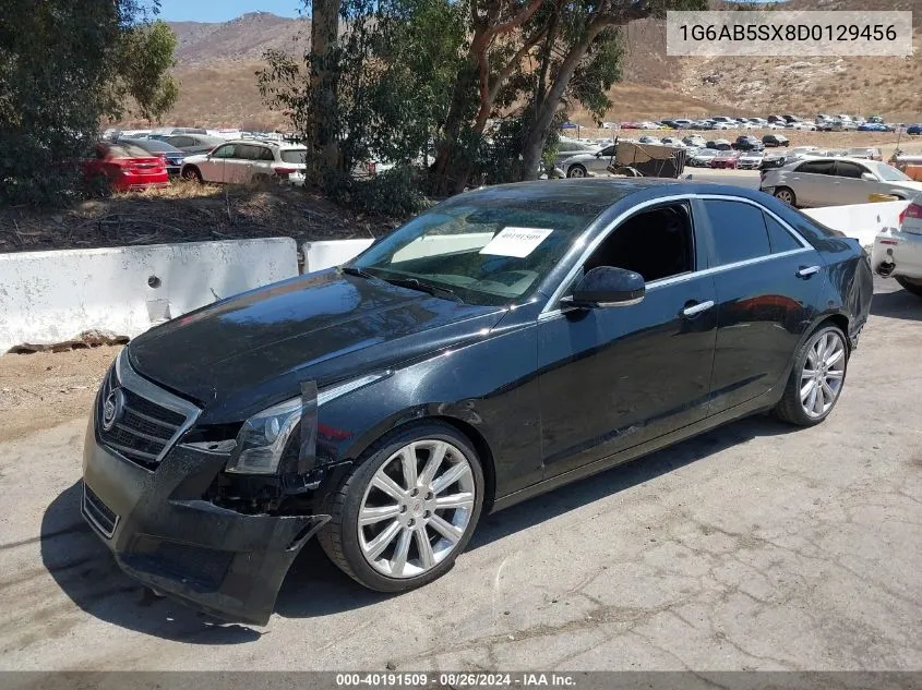 2013 Cadillac Ats Luxury VIN: 1G6AB5SX8D0129456 Lot: 40191509