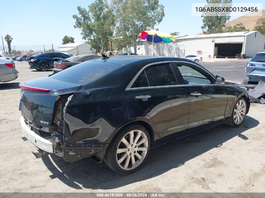 1G6AB5SX8D0129456 2013 Cadillac Ats Luxury