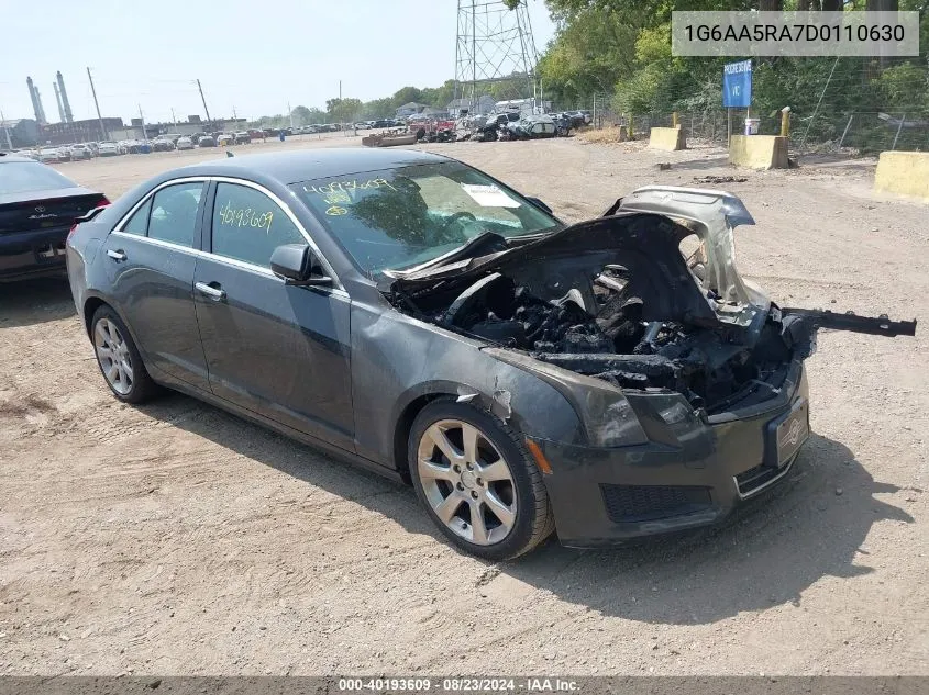 2013 Cadillac Ats Standard VIN: 1G6AA5RA7D0110630 Lot: 40193609