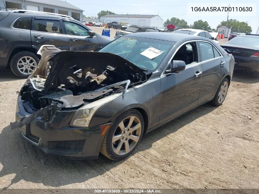 2013 Cadillac Ats Standard VIN: 1G6AA5RA7D0110630 Lot: 40193609