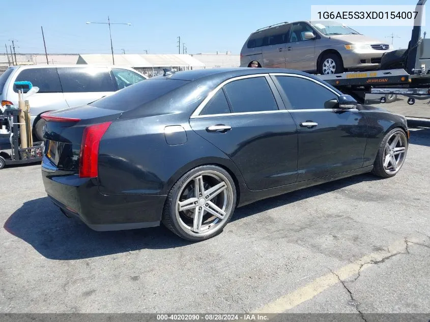 1G6AE5S3XD0154007 2013 Cadillac Ats Premium