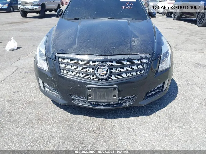 2013 Cadillac Ats Premium VIN: 1G6AE5S3XD0154007 Lot: 40202090