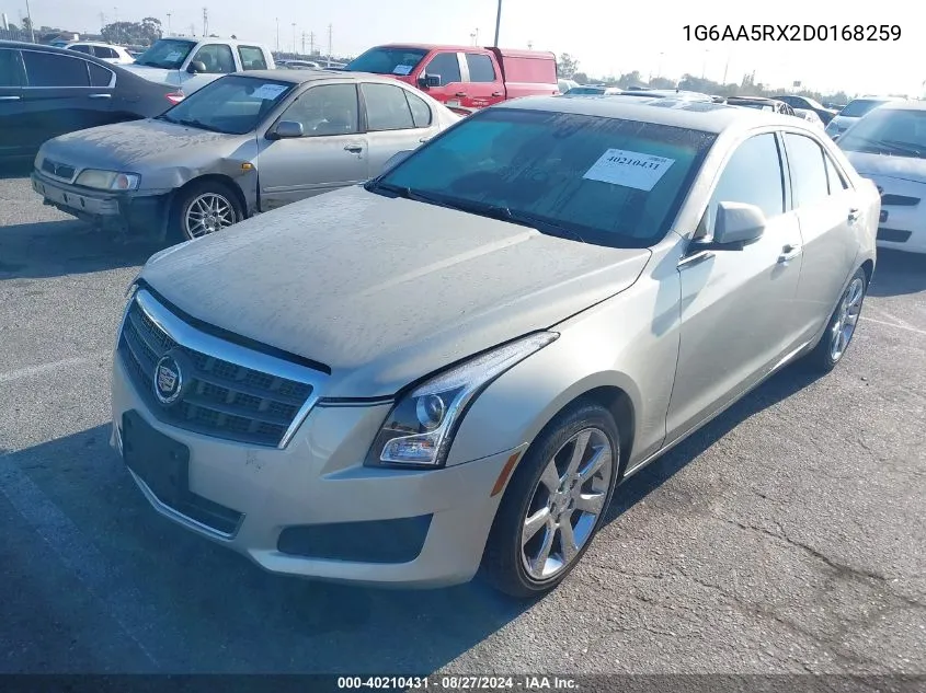 1G6AA5RX2D0168259 2013 Cadillac Ats Standard