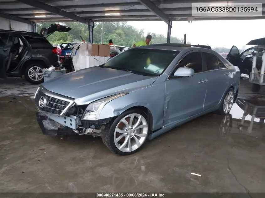 2013 Cadillac Ats Performance VIN: 1G6AC5S38D0135994 Lot: 40271435