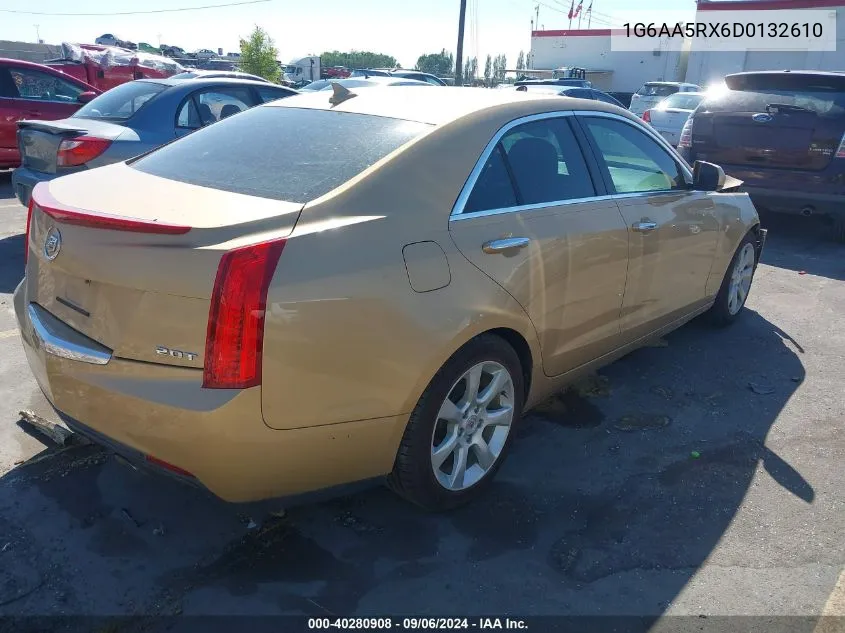 1G6AA5RX6D0132610 2013 Cadillac Ats Standard