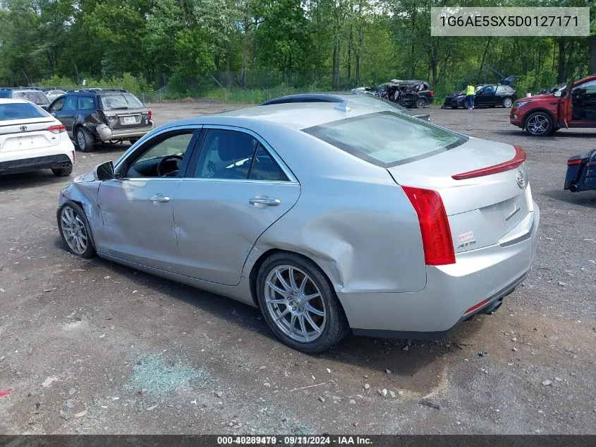 2013 Cadillac Ats Premium VIN: 1G6AE5SX5D0127171 Lot: 40289479