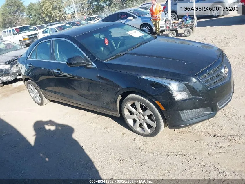 1G6AG5RX6D0175200 2013 Cadillac Ats Standard