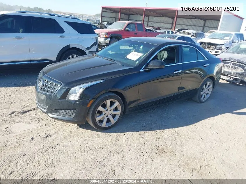 1G6AG5RX6D0175200 2013 Cadillac Ats Standard