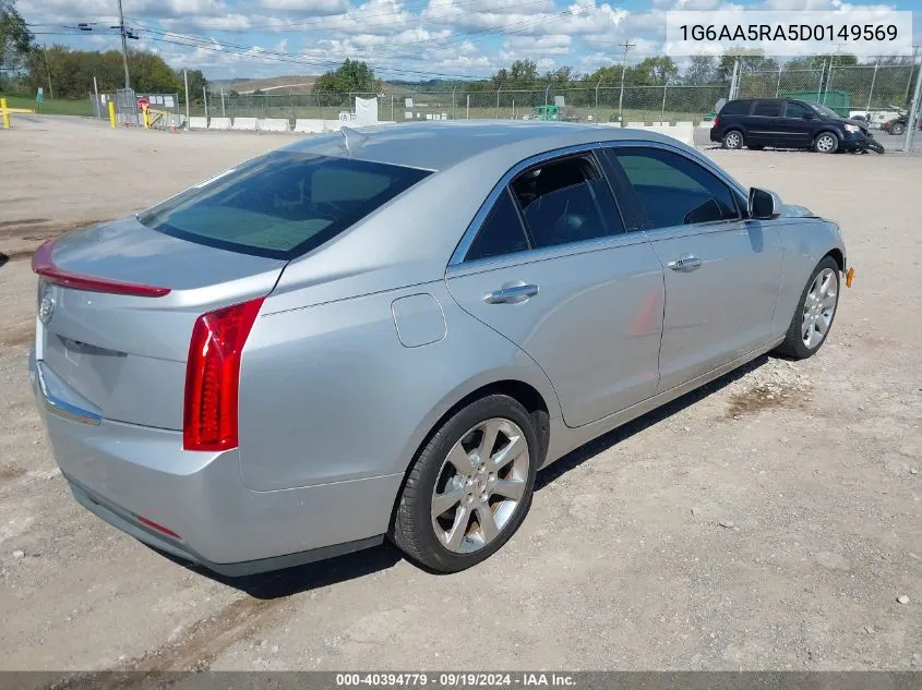 1G6AA5RA5D0149569 2013 Cadillac Ats Standard