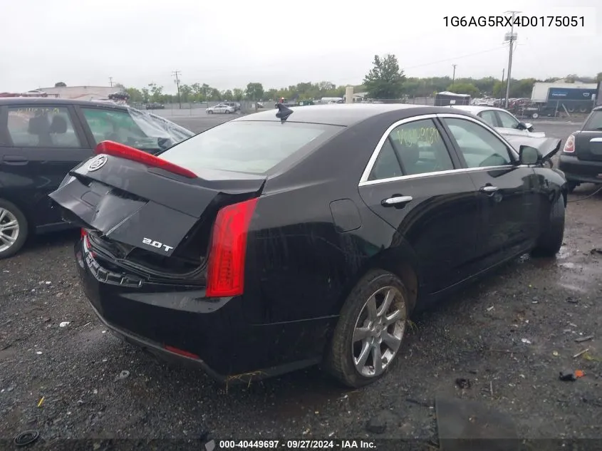 1G6AG5RX4D0175051 2013 Cadillac Ats Standard