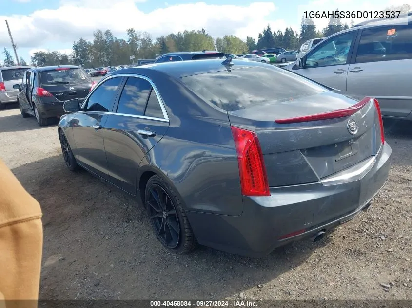 2013 Cadillac Ats Luxury VIN: 1G6AH5S36D0123537 Lot: 40458084