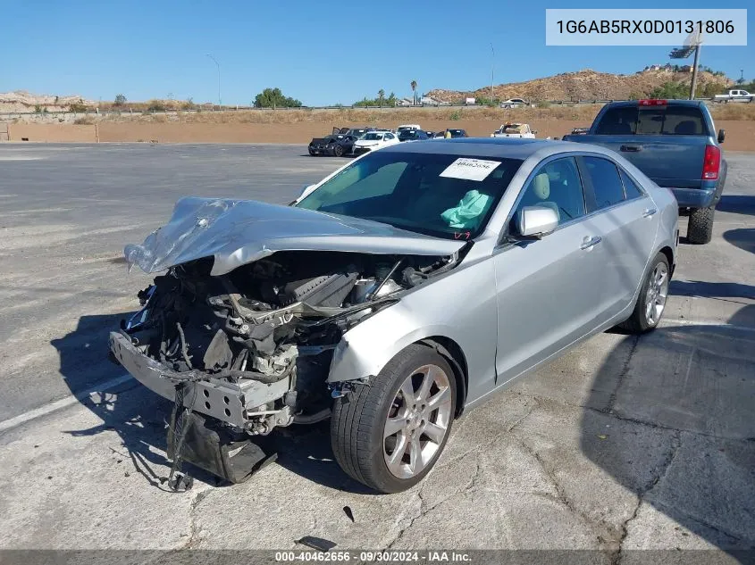 1G6AB5RX0D0131806 2013 Cadillac Ats Luxury