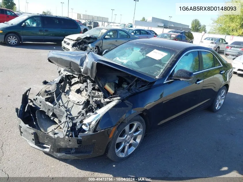 2013 Cadillac Ats Luxury VIN: 1G6AB5RX8D0148093 Lot: 40473756