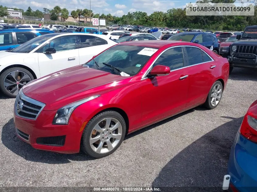 1G6AB5RA1D0165099 2013 Cadillac Ats Luxury