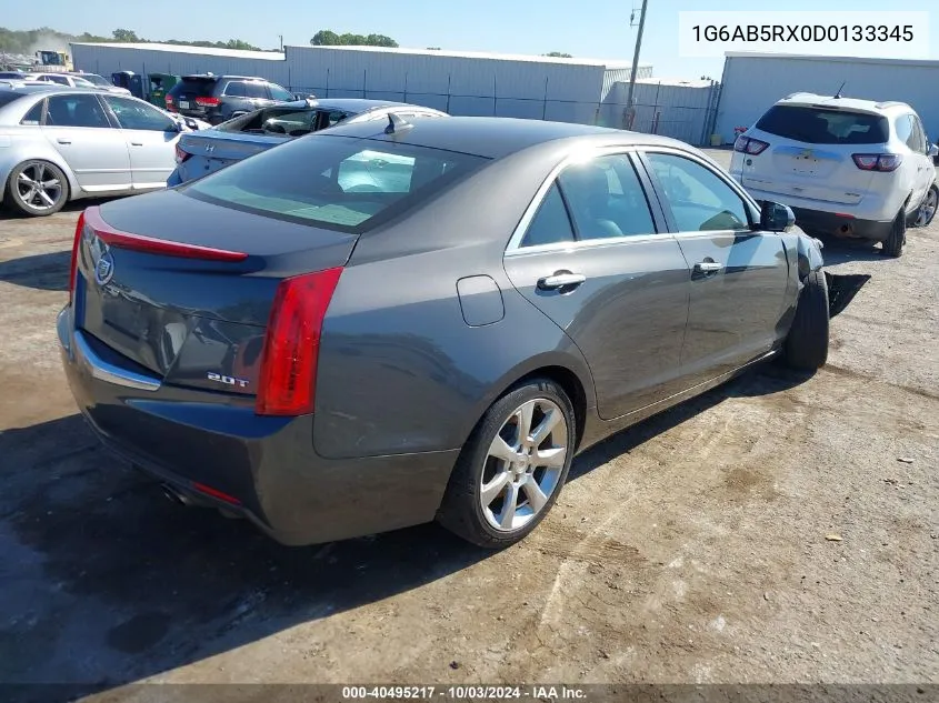 2013 Cadillac Ats Luxury VIN: 1G6AB5RX0D0133345 Lot: 40495217