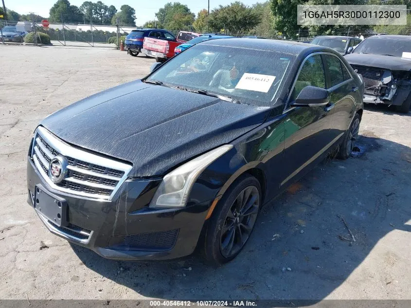 2013 Cadillac Ats Luxury VIN: 1G6AH5R30D0112300 Lot: 40546412