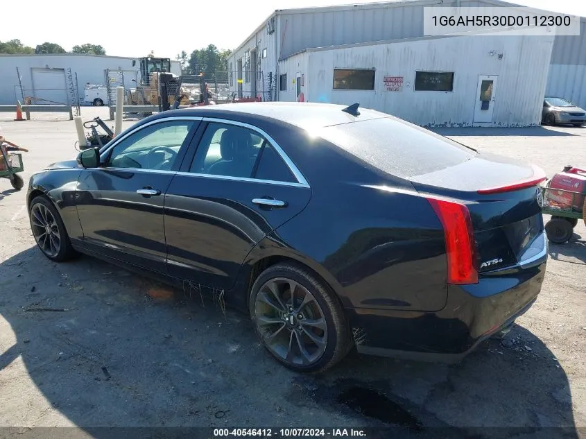 2013 Cadillac Ats Luxury VIN: 1G6AH5R30D0112300 Lot: 40546412