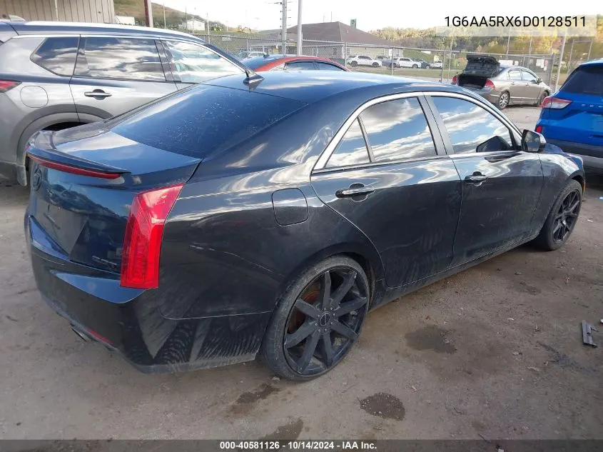 2013 Cadillac Ats Standard VIN: 1G6AA5RX6D0128511 Lot: 40581126