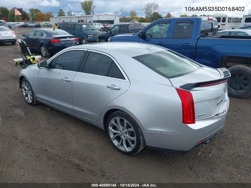 2013 Cadillac Ats Premium VIN: 1G6AM5S35D0168402 Lot: 40590145